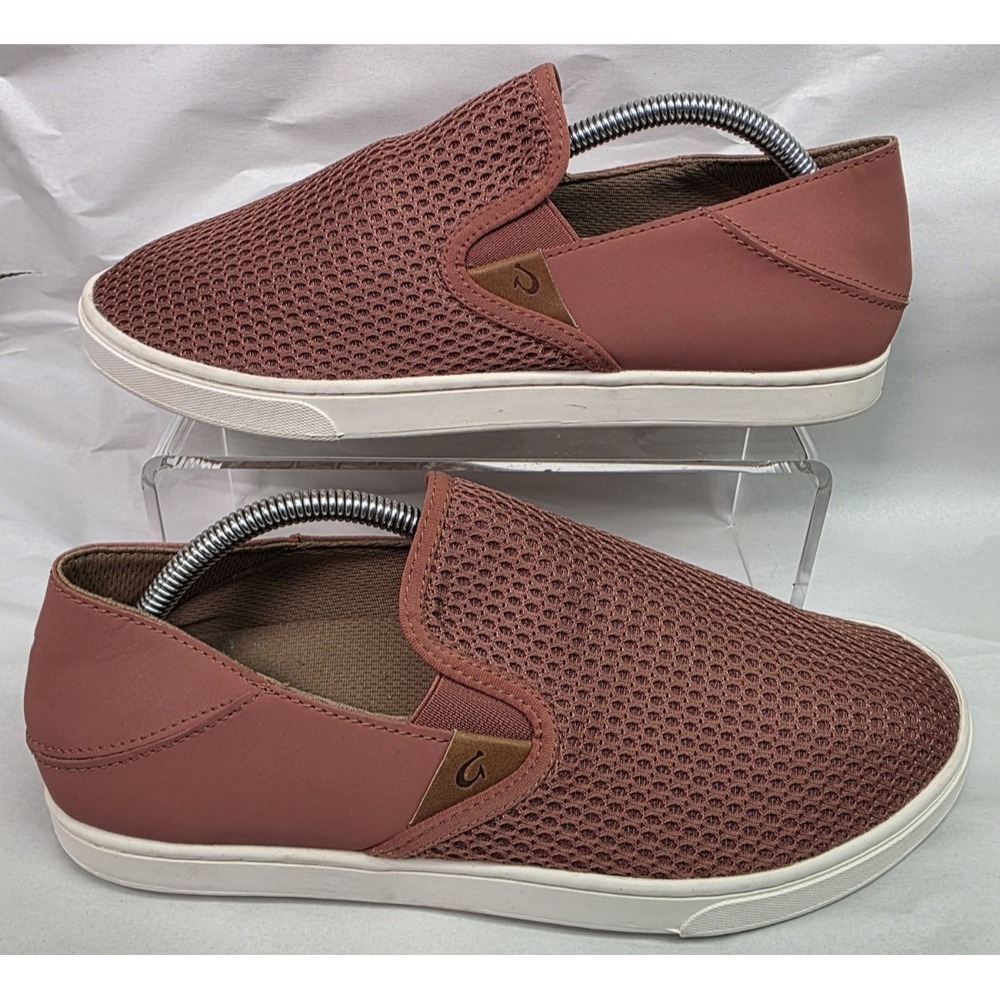 Olukai (Sz 9.5) Pehuea Women's Slip On Sneakers Beach Comfort